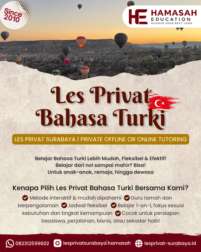 Les Privat Bahasa Turki