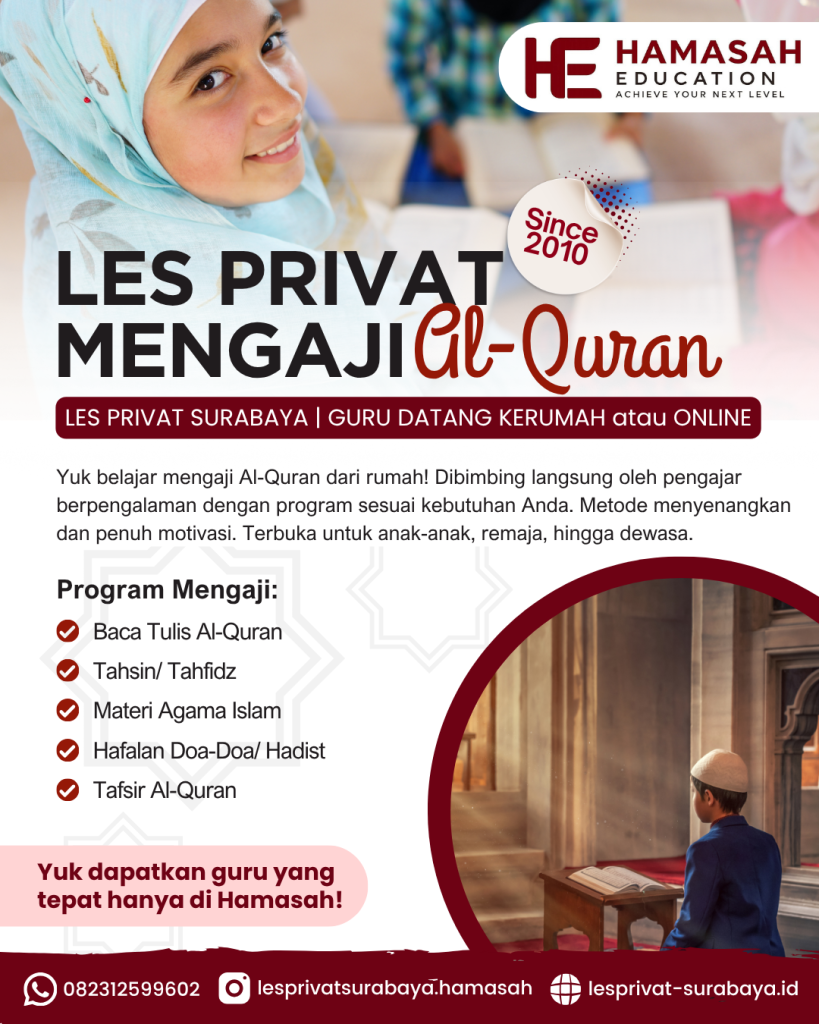 Les Privat Mengaji Surabaya