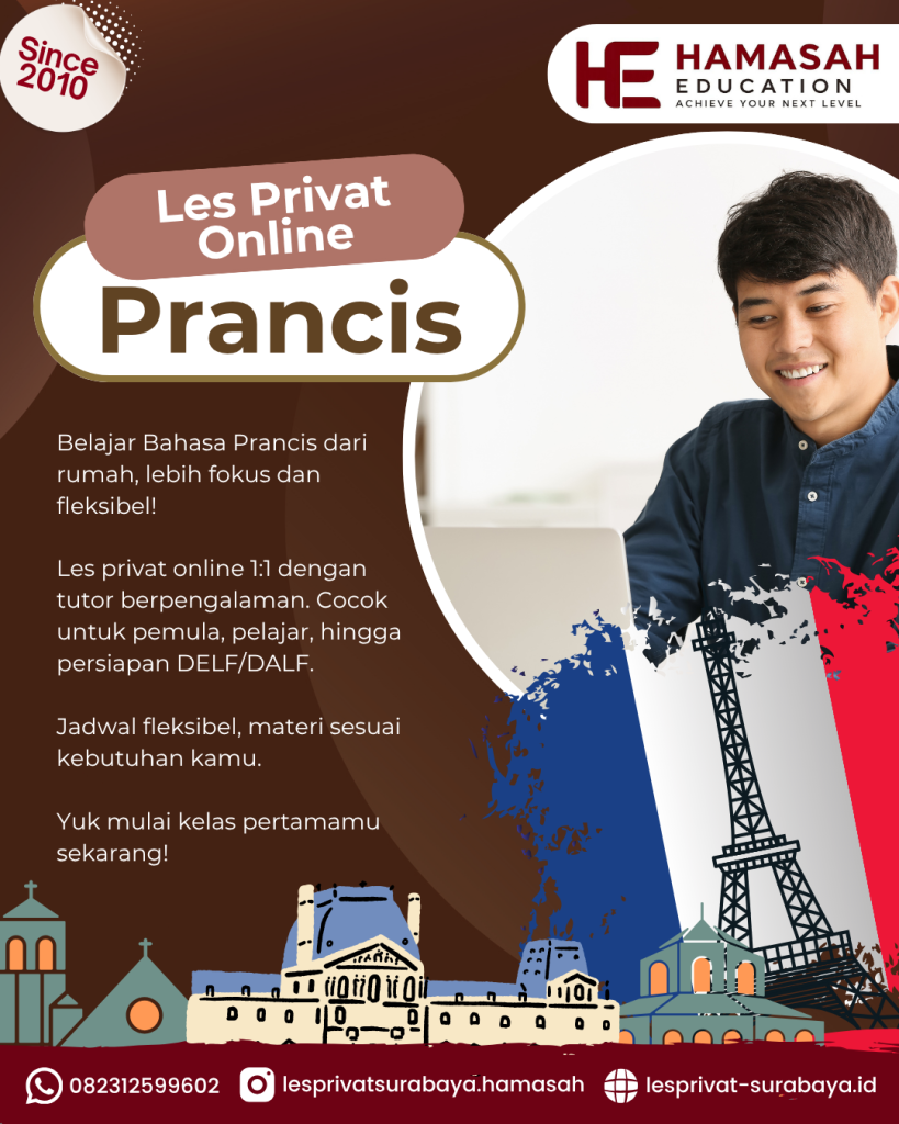 Les Privat Bahasa Prancis